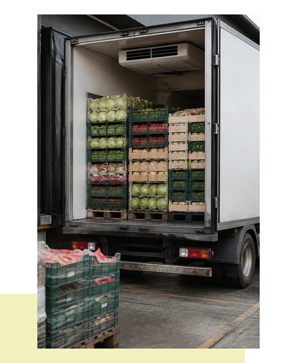 Перевозка плодоовощной продукции оптом напрямую в Коломну